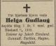 Dødsannonse Helga Gudlaug Jakobsdatter    Avisen Agder 5 April 1933.jpg